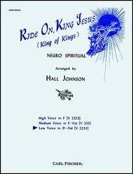 Ride On, King Jesus Vocal Solo & Collections sheet music cover